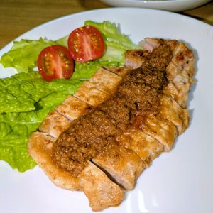 joe sanの作ってみた!投稿(ごまたっぷり！コク旨ソース♡豚ロースのごまソース)