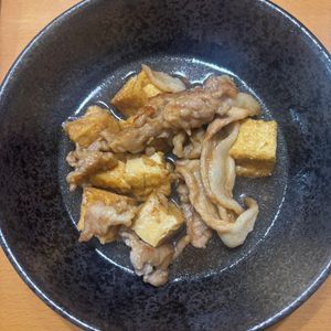 1250624の作ってみた!投稿(【豚こま厚揚げの甘辛すき煮】ワンパン10分!甘辛節約おかず♪)