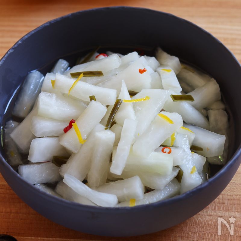 ゆずの絞り方のコツあり〼【ゆず大根】箸休めにもお弁当にも | レシピサイトNadia