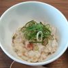 ゆの作ってみた!投稿(かつお節香る♪大根とささみの梅粥)