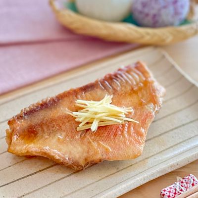 フライパンでお手軽に♩赤魚の照り煮