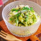やみつき♪サッパリ副菜♪『湯かけ白菜の塩だれナムル』