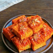 絹厚揚げの韓国風煮付け(トゥブジョリム風)