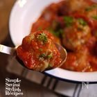 【動画で解説！】揚げずに作る肉団子でミートボールのトマト煮込み