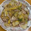 momoの作ってみた!投稿(重ねて放置♪包丁不要『豚バラ白菜とはるさめの上海風とろみ煮』)