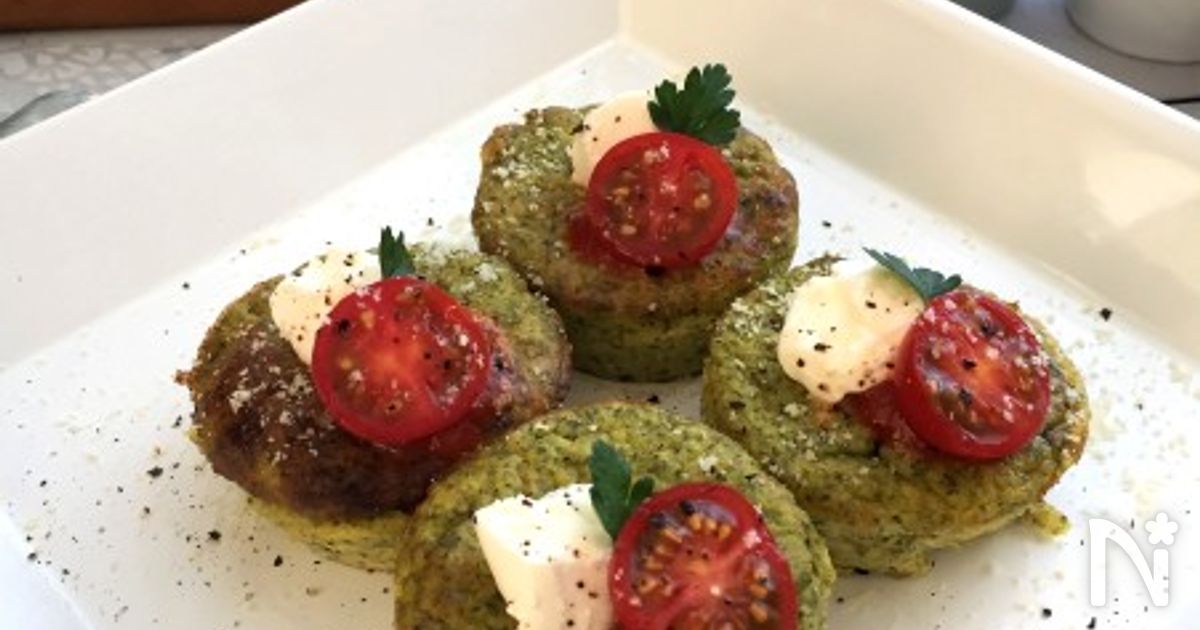 お豆腐でヘルシ～！セロリの葉っぱのスフォルマート