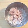 【しっとりぷりぷり】鶏むね肉のトマト甘酢だれ！の下準備