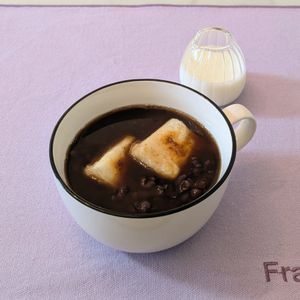 𝔂𝓾𝓶𝓲🍓の作ってみた!投稿(【ホットコーヒーぜんざい】ちょっと大人のあったか和スーツ)