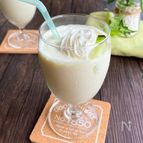 濃厚ミルキー！メロンミルクシェイク