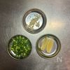 【ストック食品で】オイルサーディンのレモンガーリックライスの工程1