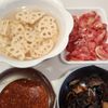 ピリ辛旨【豚こまレンコンの麻婆炒め】の下準備