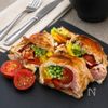 彩り華やか【たっぷり野菜の豚肉巻き】甘辛だれで絶品♡