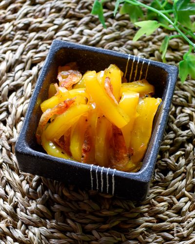 お弁当の彩りに パプリカの桜えび炒め By みずか レシピサイト Nadia ナディア プロの料理家のおいしいレシピ