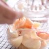 淡雪ミルクムースの蜂蜜レモン桃ゼリー🐄🐝🍋🍑の工程10