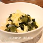 白菜とわかめの簡単煮