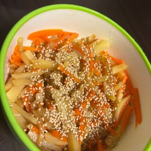 たおるの作ってみた!投稿(【レンチンで作る】じゃがニンきんぴら)