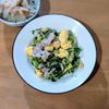 かおちゃんの作ってみた!投稿(【豚こまと豆苗のふわたま炒め】ご飯が進む節約おかず♡)