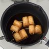 材料2つ!しみじゅわ〜!長ネギのきつね巻き煮♩簡単おつまみの工程4