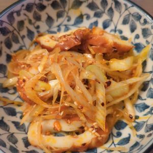 たりおの作ってみた!投稿(爆速３分おかず【ちくわとねぎのラー油和え】)