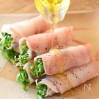 ［5分で完成！大根と生ハムのチーズ巻き］ダイエット中に◎