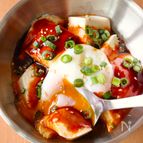 5分で完成！【とろ～り♩旨辛ユッケ風冷奴】少ない材料で簡単♩