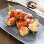 豚こま肉で簡単♪さつまいもの豚肉巻き！砂糖なし！お弁当にも