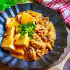 ウマだしピリ辛肉豆腐