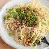 爆速で完成！納豆ゆかりパスタ