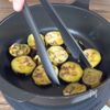 トロッとお茄子とツナのワンパンパスタの工程1