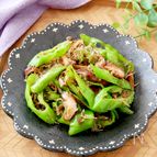 【万願寺とうがらしとじゃこの甘辛おかか煮】常備菜に♪