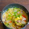お肉柔らか!お腹に優しい鶏肉と野菜と卵のとろみスープの工程6