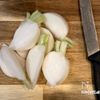 焼きかぶと生ハムのサラダ★柿ドレ添えの工程6