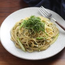 しらすと大葉の和風ペペロンチーノ