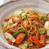 レンジで簡単！ウインナーのカレーマスタード焼きそばの工程7