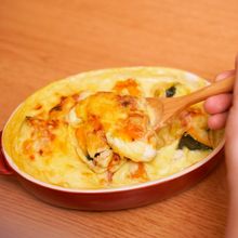 フライパンひとつで簡単！かぼちゃグラタン