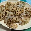 チョビの助の作ってみた!投稿(ごま油で美味しい「蓮根の塩炒め」)