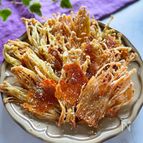 手が止まらない美味しさ♪
カリカリチーズカレーえのきフライ