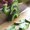 ゴーヤと厚揚げのさっぱり和えの工程1