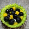楽ラク手抜キッチン🐶🐾の作ってみた!投稿(【まるごとメロンのフルーツポンチ】夏の思い出に♪)