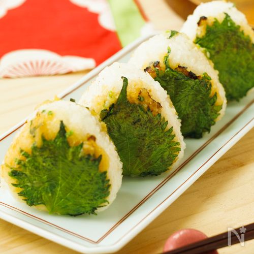 ひよこ豆味噌の焼きおにぎり