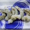 海老とチンゲン菜のトマトソースパスタの下準備