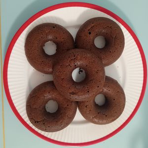 milkの作ってみた!投稿(米粉で作る♪ココア焼きドーナツ☆)