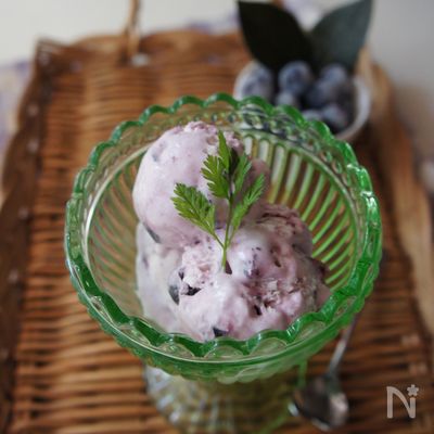 ブルーベリーフローズンヨーグルト