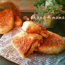 レンジ発酵♪焼きはフライパン♪チーズカレーパン♪