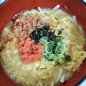 ゆみの作ってみた!投稿(【ふわたま明太とろみうどん】とろ旨！汁まで飲み干すおいしさ！)