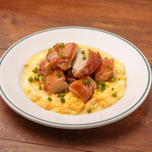 照り焼きチキンをアレンジ！照りチキチーズスクランブルエッグ