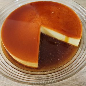 ぱんだの作ってみた!投稿(【焼きパンナコッタ】ゼラチン不要！卵白消費にも！)