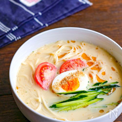 うどんスープで作れちゃう!コングクス風そうめん