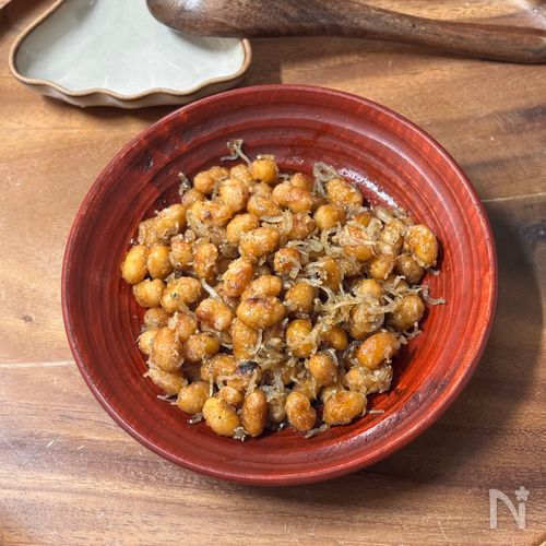 ヤミツキ確定!給食の甘辛大豆!!