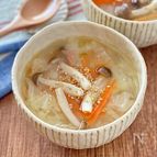 身体温まる♡野菜たっぷり塩麹スープ